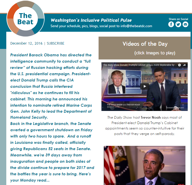 Key Staffers Names for Incoming Senators