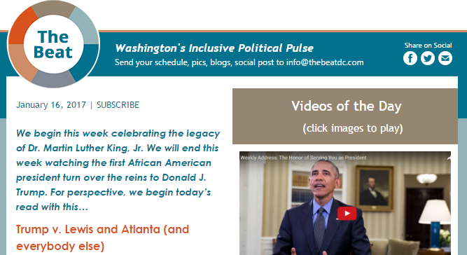 From MLK to President Trump