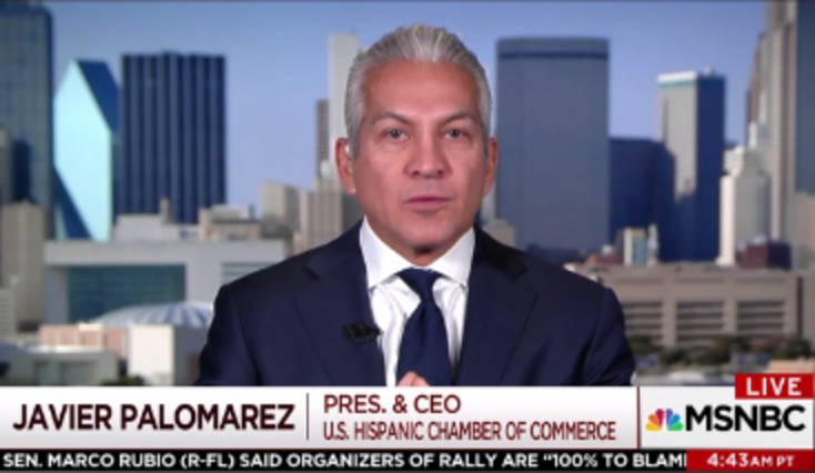 USHCC Head Says He’s Not Leaving Presidential Diversity Council ... Yet