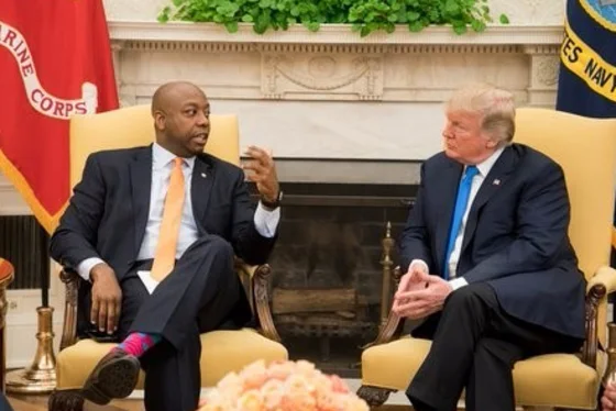 Senator Tim Scott (not Tom) Schools Trump on 400 years of White Supremacy
