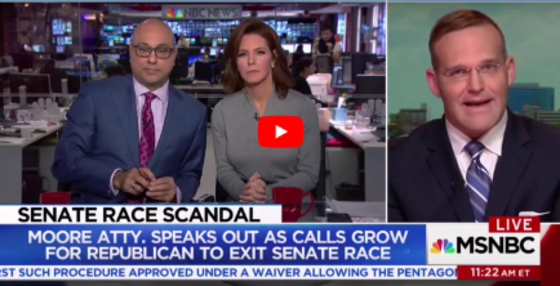 Moore Lawyer Invokes Ali Velshi Background