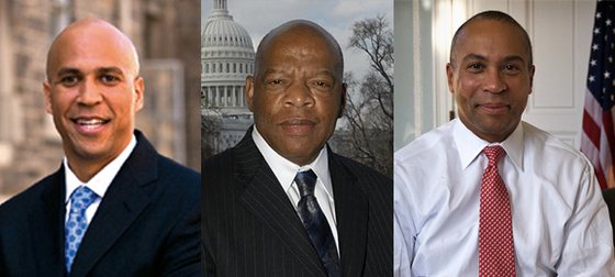 Cory Booker, John Lewis, and Deval Patrick Head to Alabama