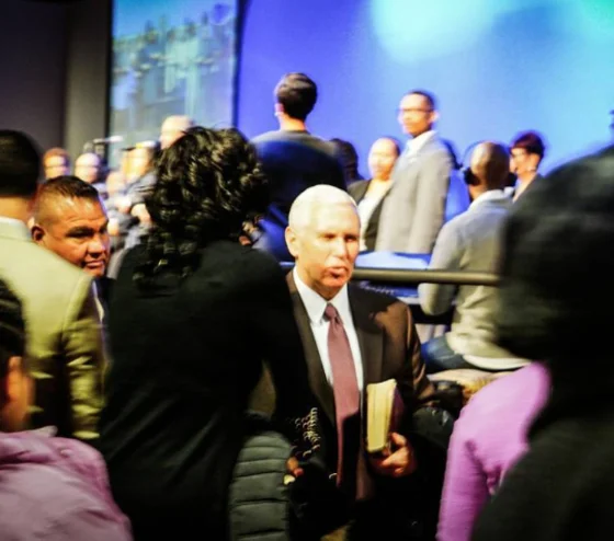VP Pence Visits Black Church and Gets an Ear Full