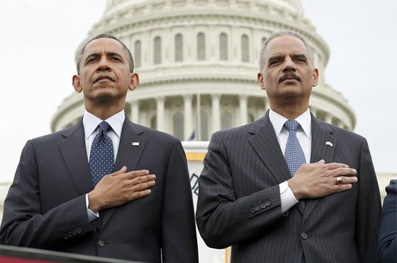 Obama and Holder Huddle to Mobilize Black Voters and Redraw Districts