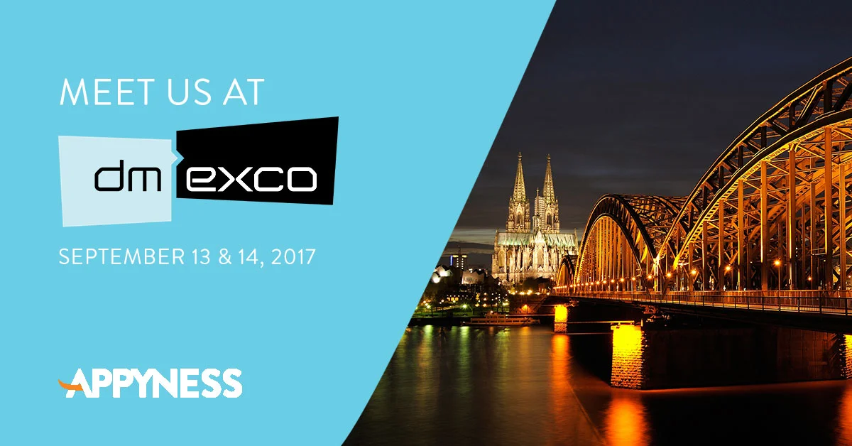 Meet us at DMEXCO. Here's our favorite conference program sessions we're looking forward to.