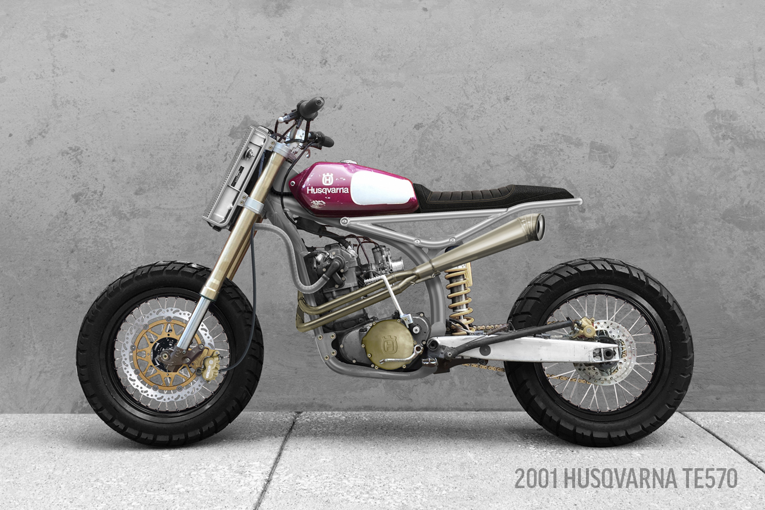 2001 Husqvarna TE570 Sketch