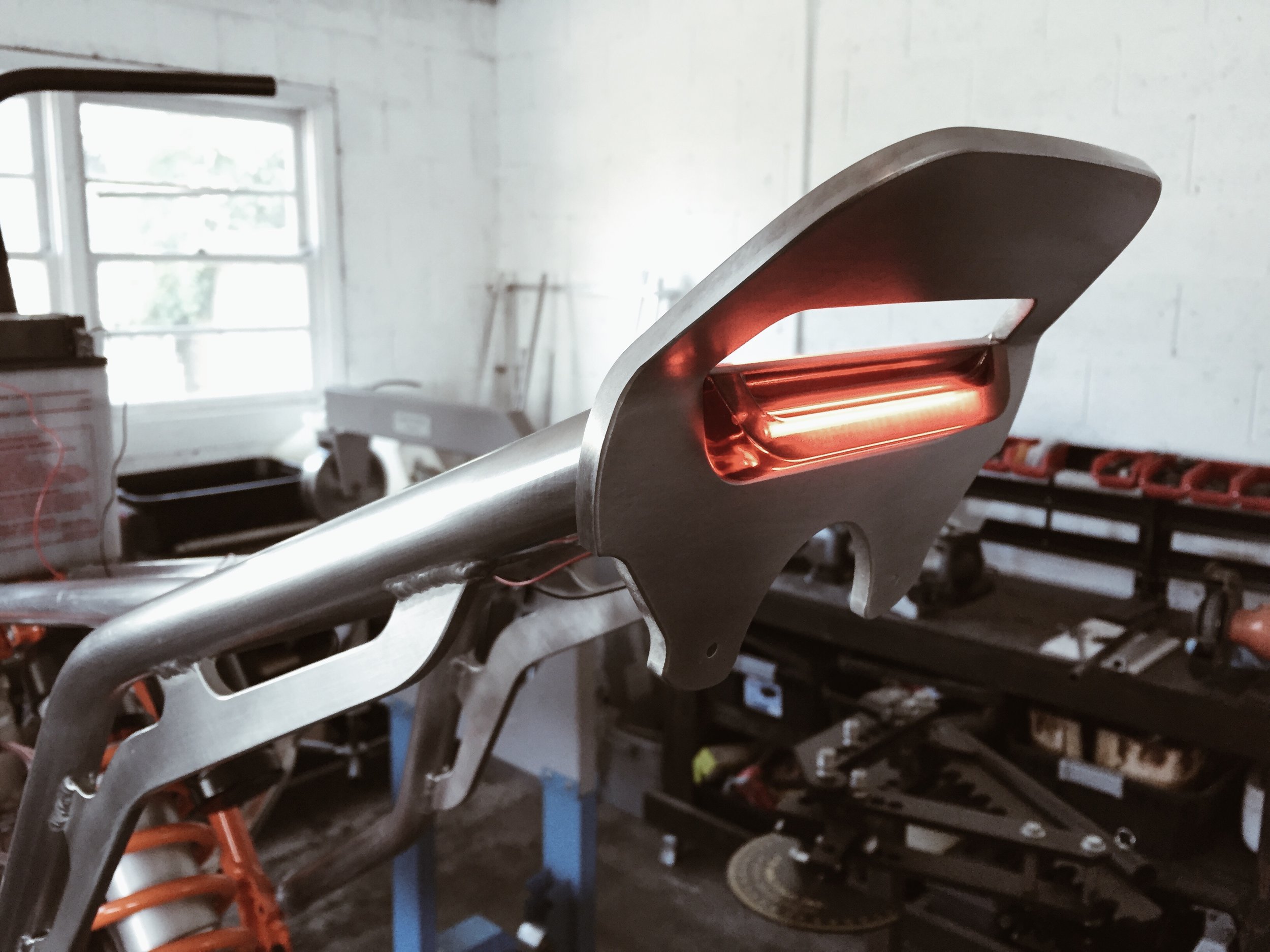 KTM 300 BUILD: Welding Up The Subframe — Moto-Mucci