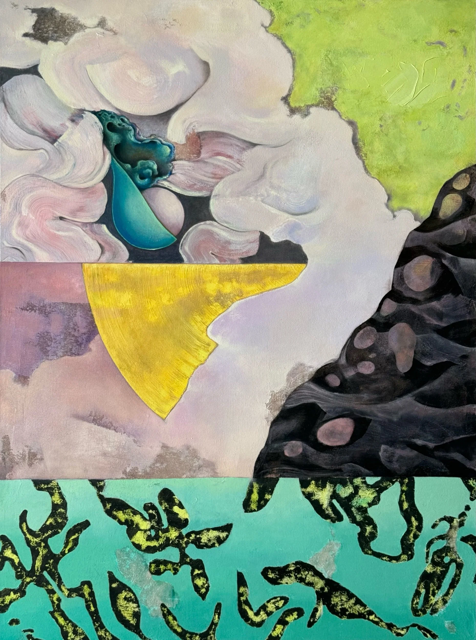 GENESIS 36 x 48 inches oil on canvas 2024