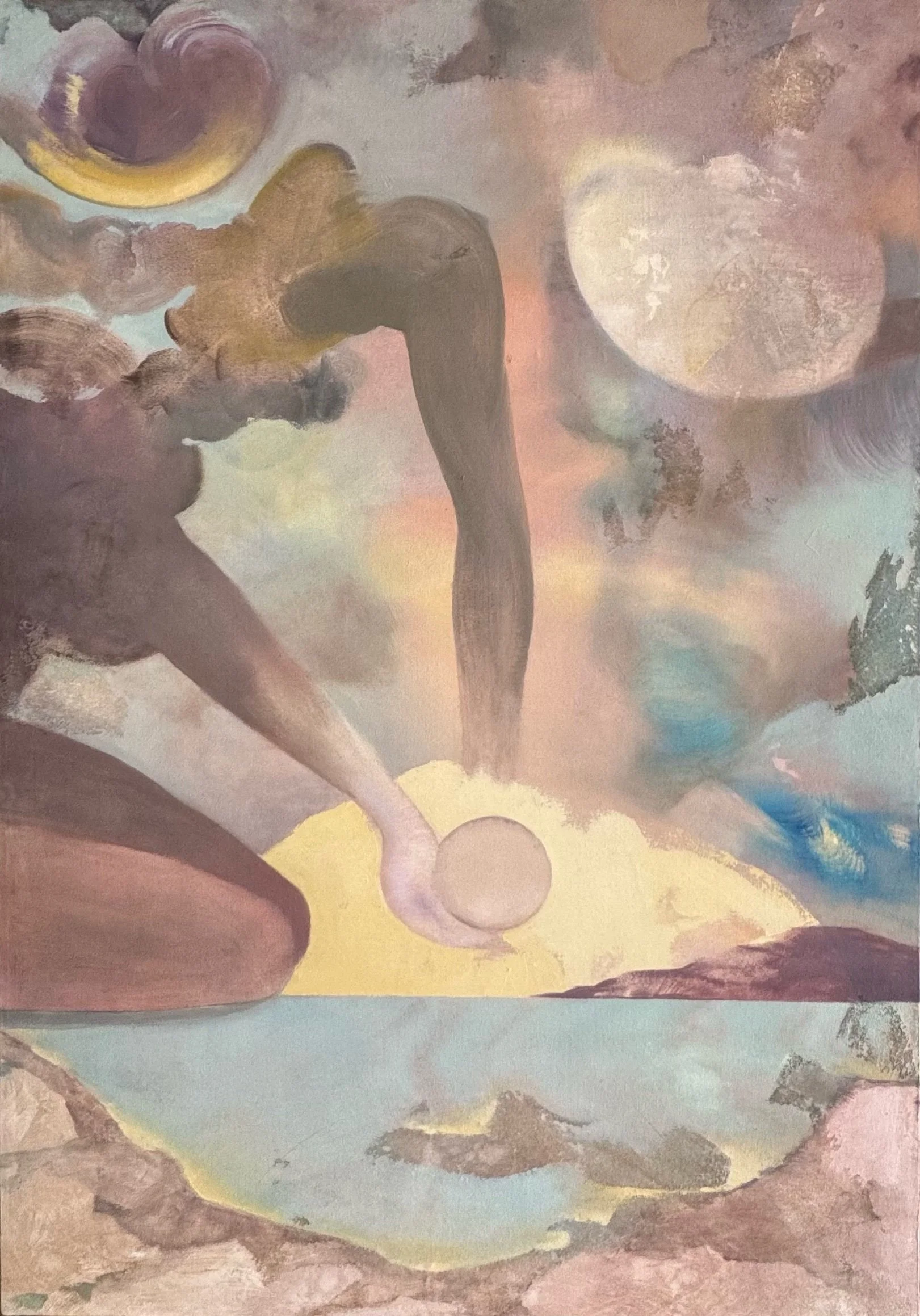ANATOLĒ 28 × 42 inches oil on canvas 2025