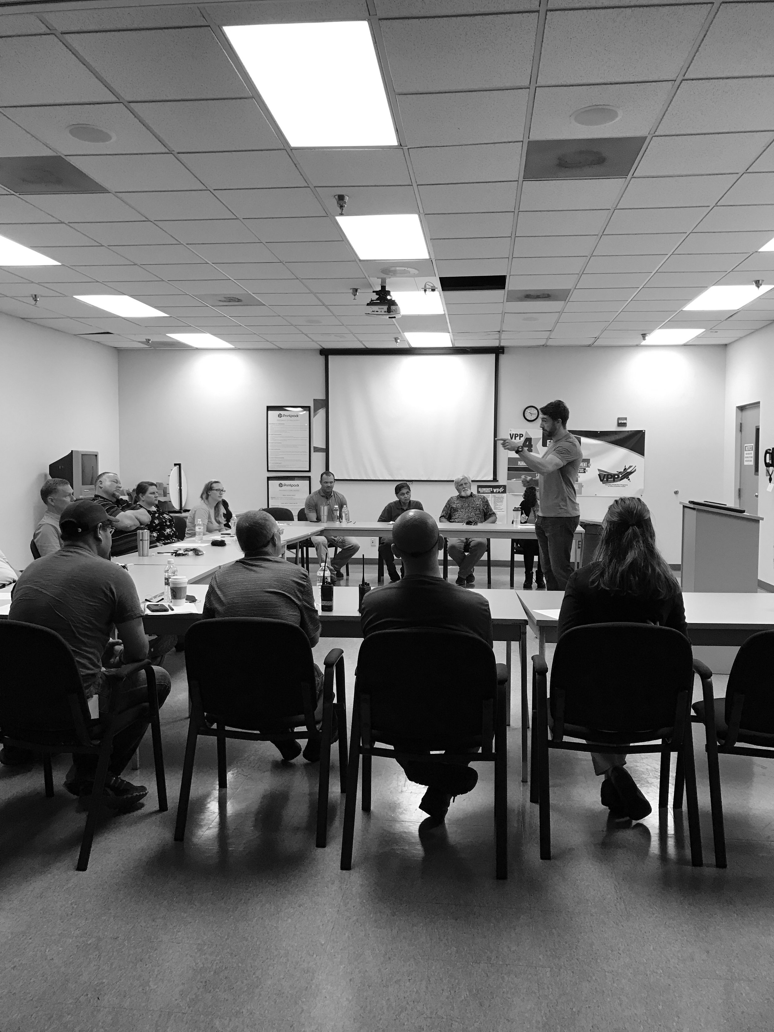 Nutrition seminar at Printpack, July 2017.