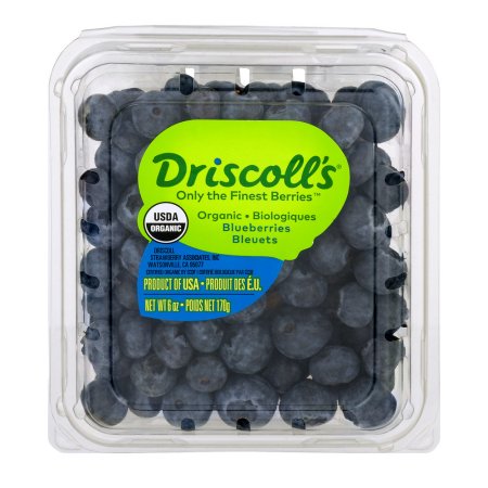 Organic blueberries