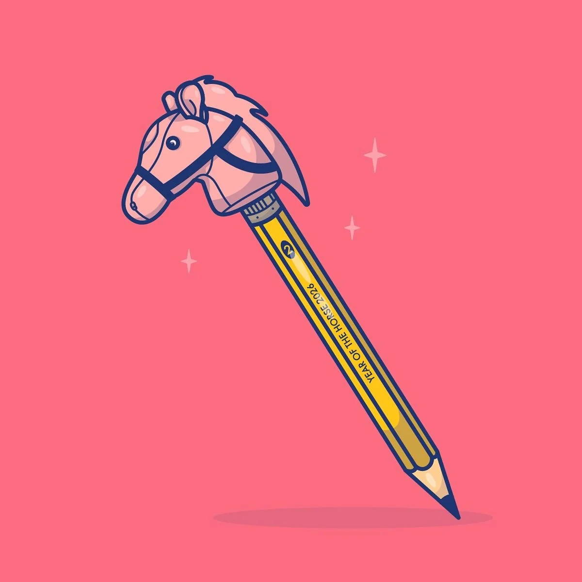 Year of the Horse Eraser.