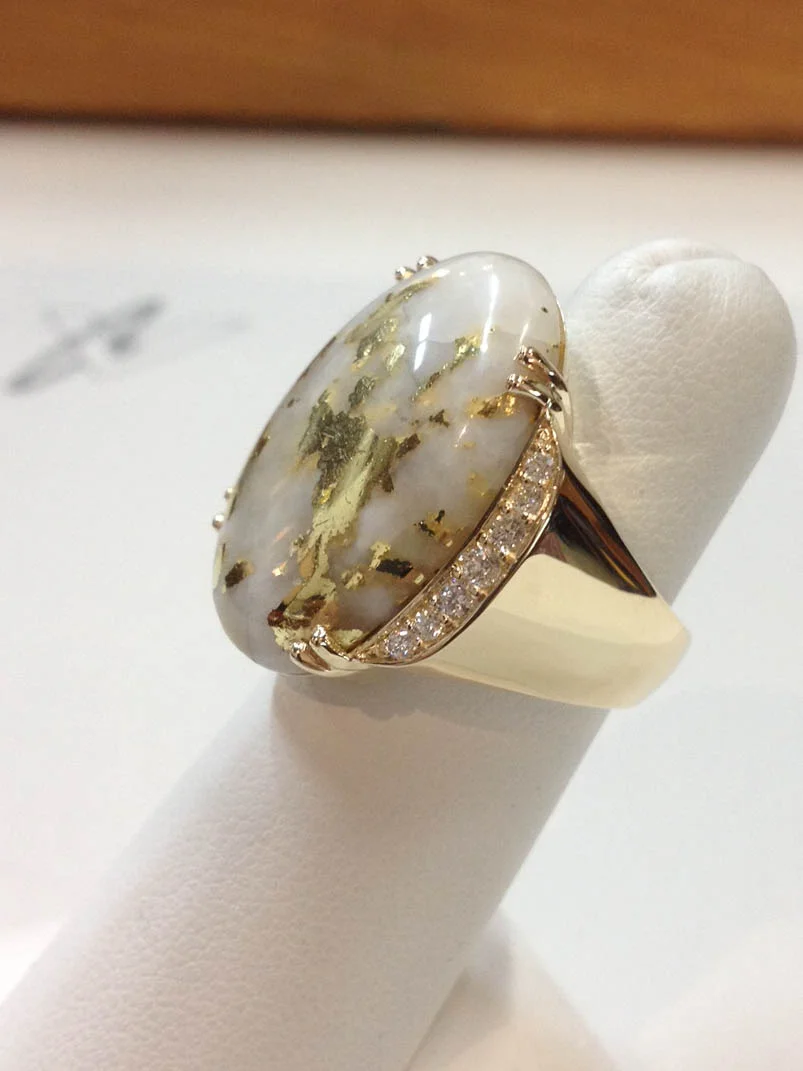 Gold in Quartz from 16 to 1 Mine