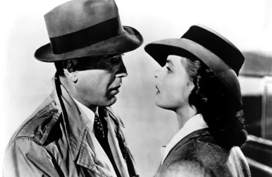 Casablanca ; Image courtesy of Warner Bros. Pictures from MovieStillsDB.com
