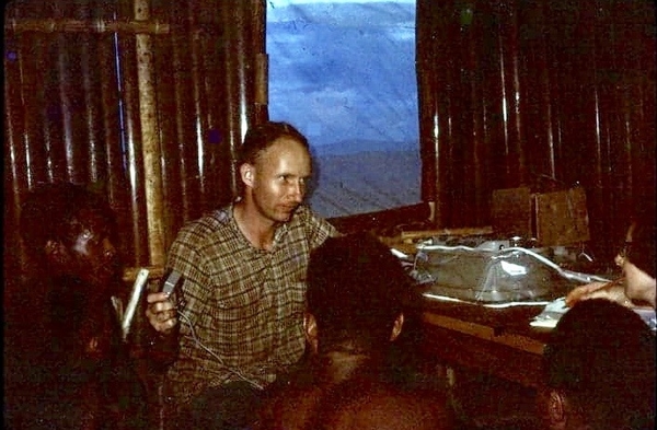 My Dad Translating with New Guineans