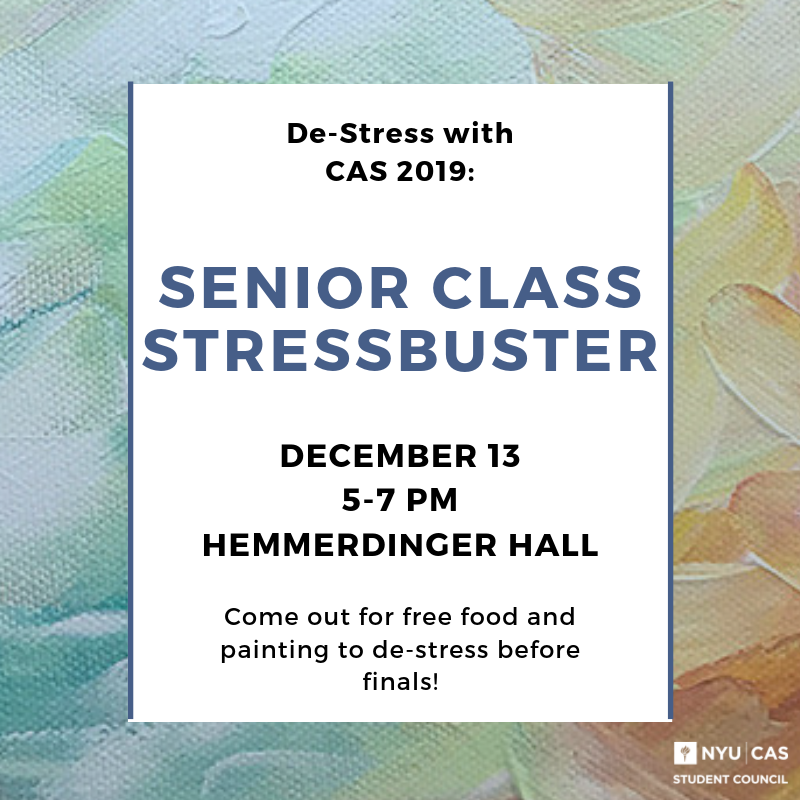 De-Stress with CAS 2019