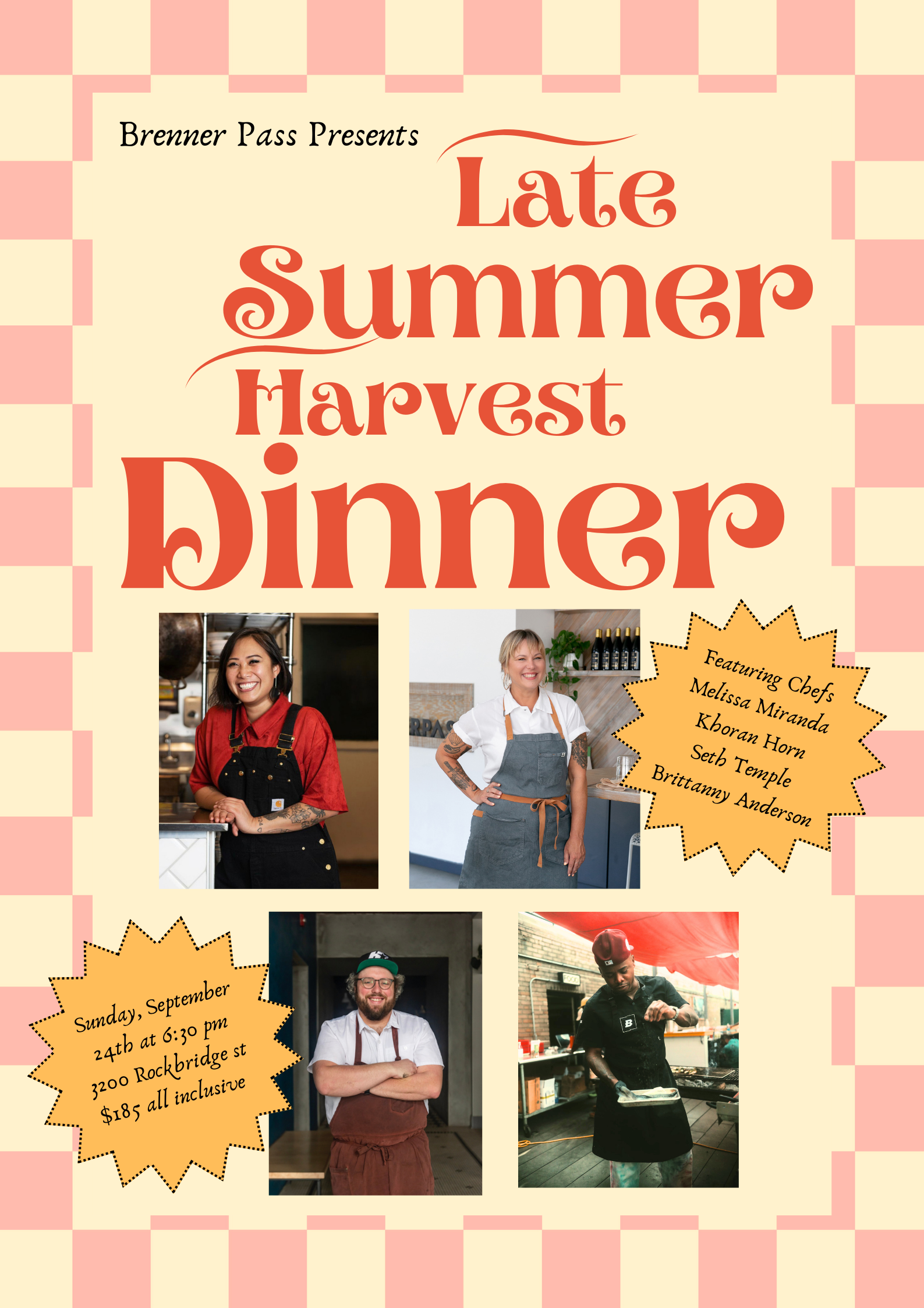 Instagram Sale Summer Harvest Dinner