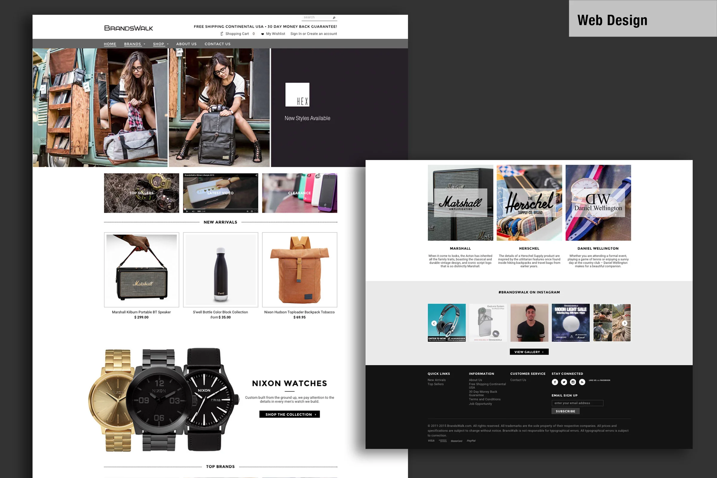 Project Branding / Web Design Media Assets Website design and integration to Shopify