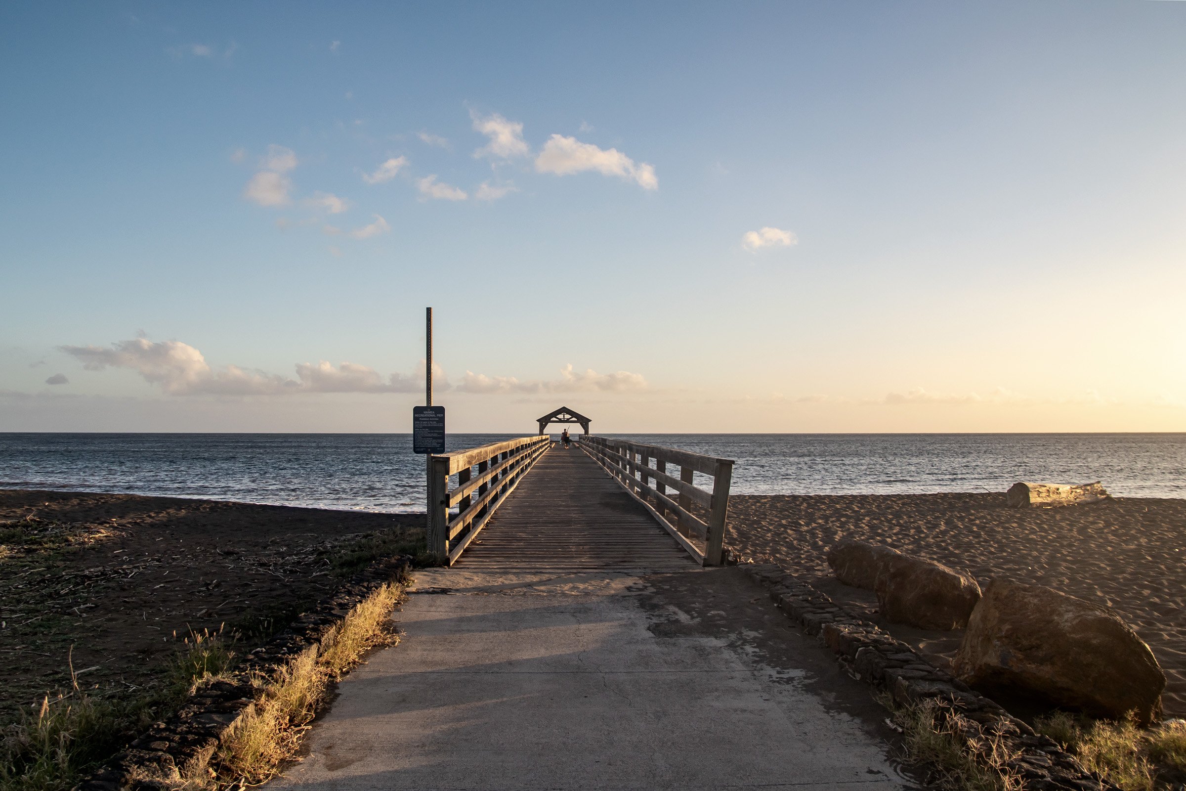  Waimea Pier - Kauai Hawaii 
