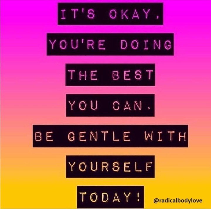 Just popping in to ask - Have you been tough on yourself today? ⁠
⁠
Remember to be kind. Remember that you're doing your best. Remember that you are worthy regardless of your productivity. I'm reminding myself this a lot during this whole weird new e