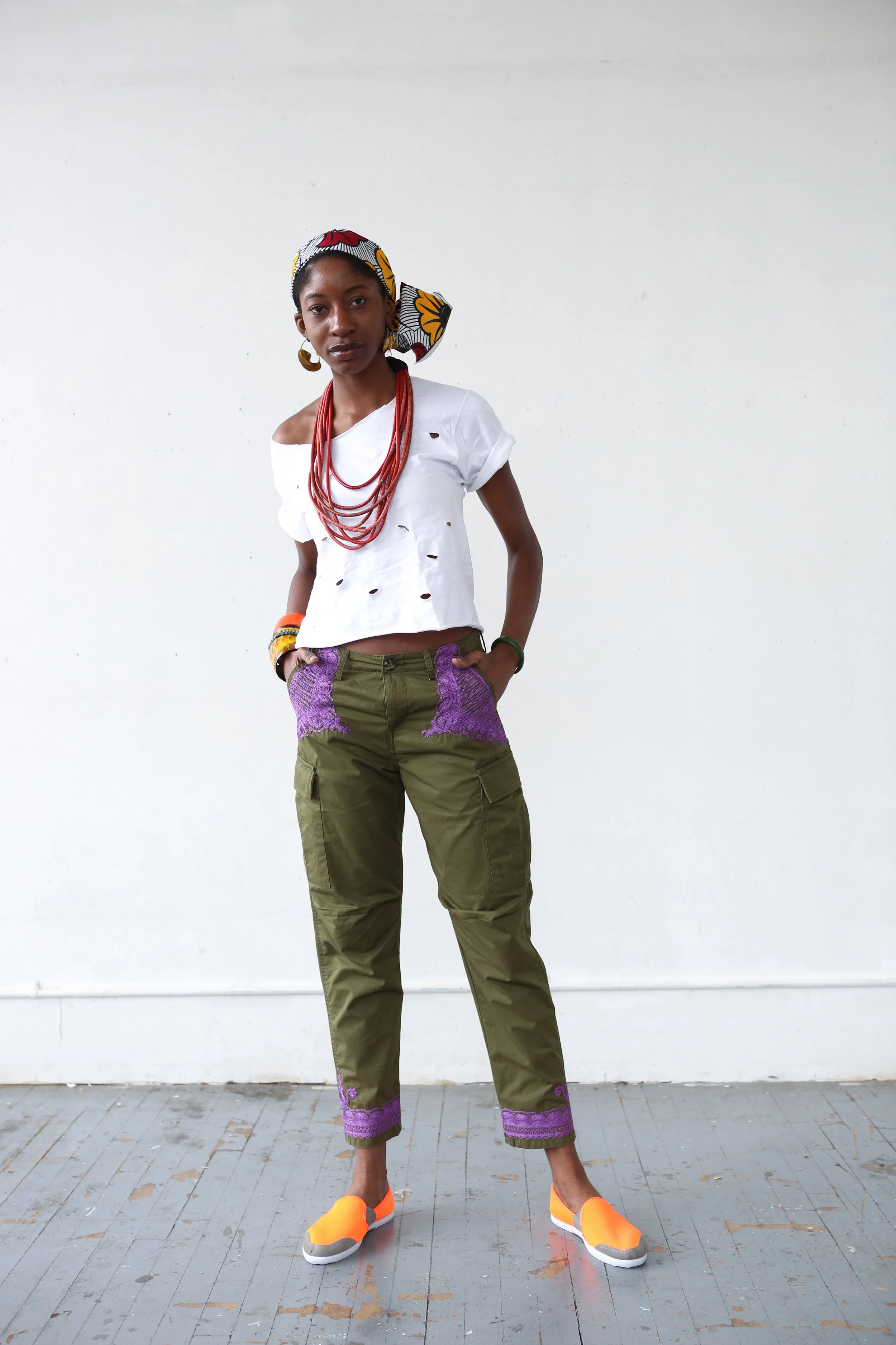 LolaLovesCargo Pants (Purple)