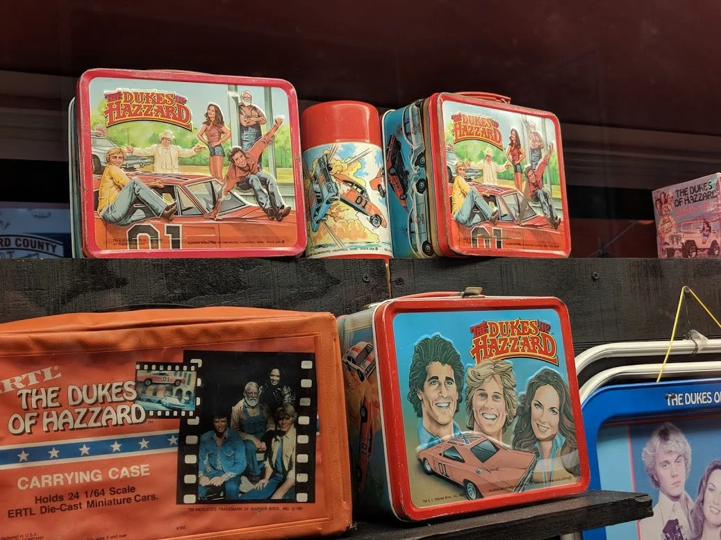Kids at my school totally had these lunch boxes. But not the stupid Coy and Vance (fake Duke boys) one. That one's stupid. Nobody liked Coy and Vance.