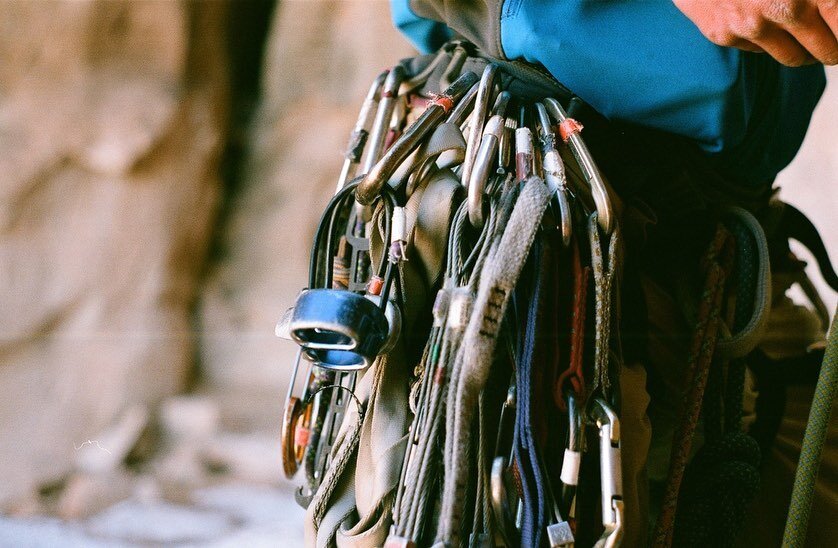 Climbing Otto&rsquo;s Route/Colorado National Monument led by @matt_poiesz 2013 #35mm