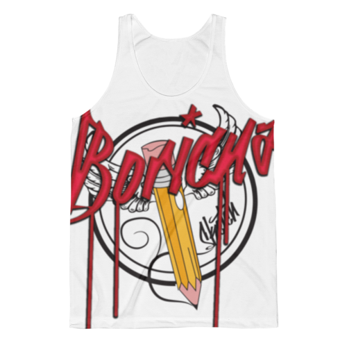 Men  "Boricua" Front Print Special Limited EditionTANK