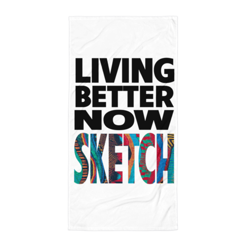 Living Better Now Beach Towel