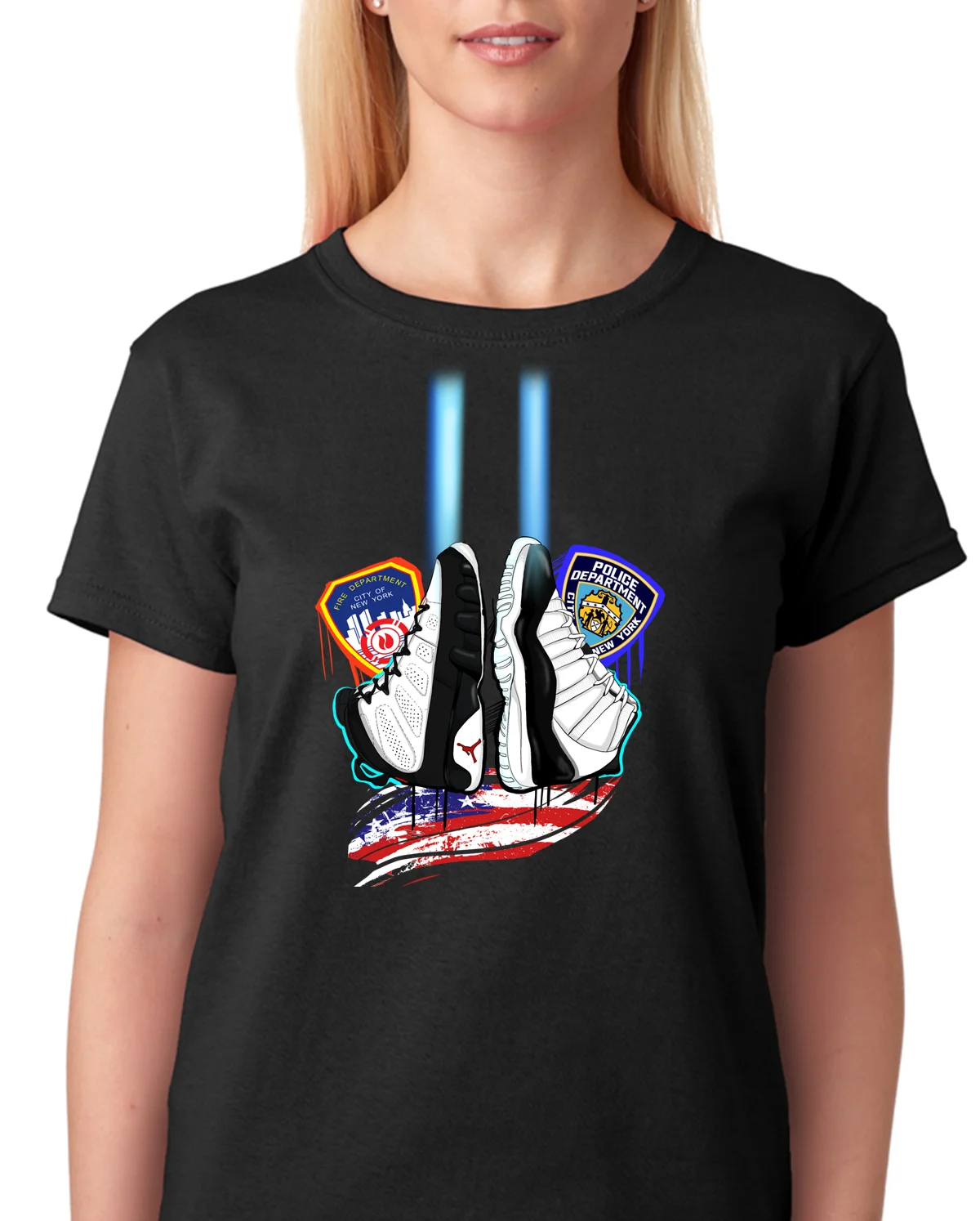 AREA CODES 911 "NEVER FORGET" FALL WOMEN SE