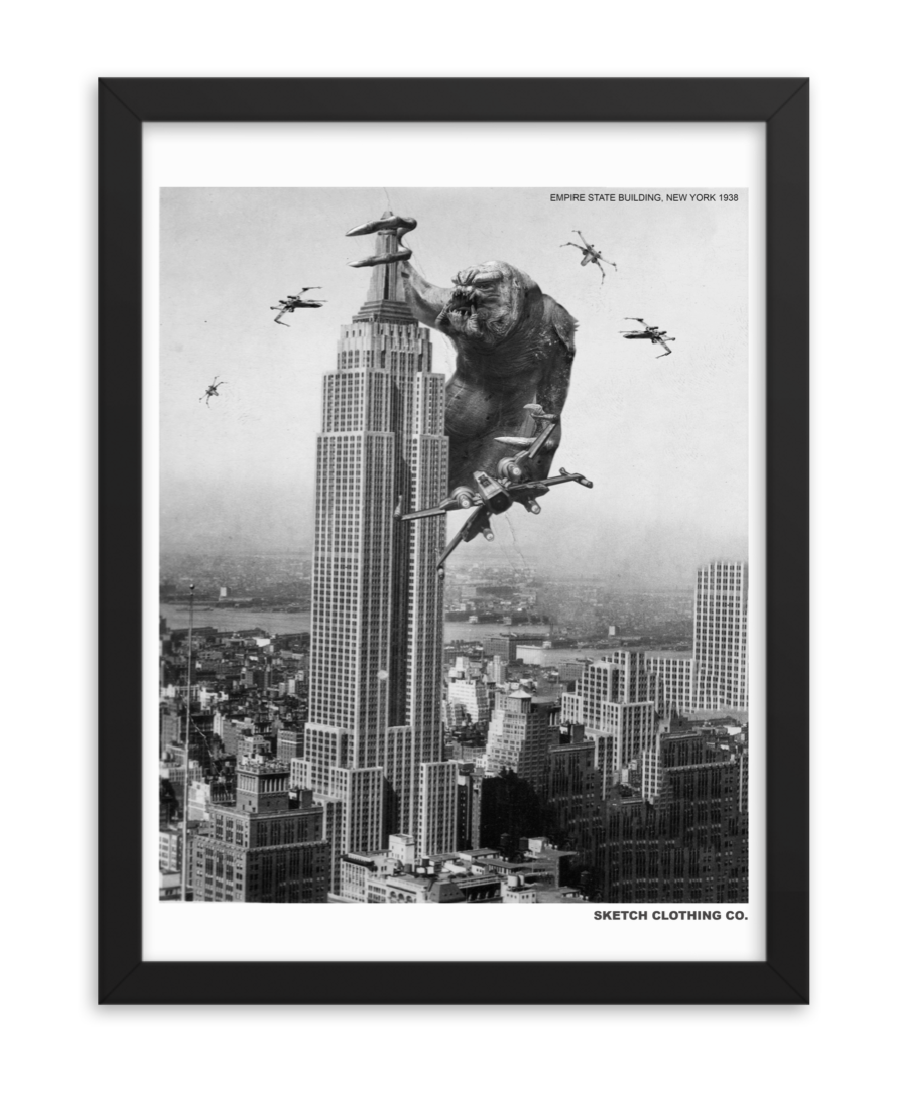 RISE TO THE TOP FRAMED PRINT 12x18
