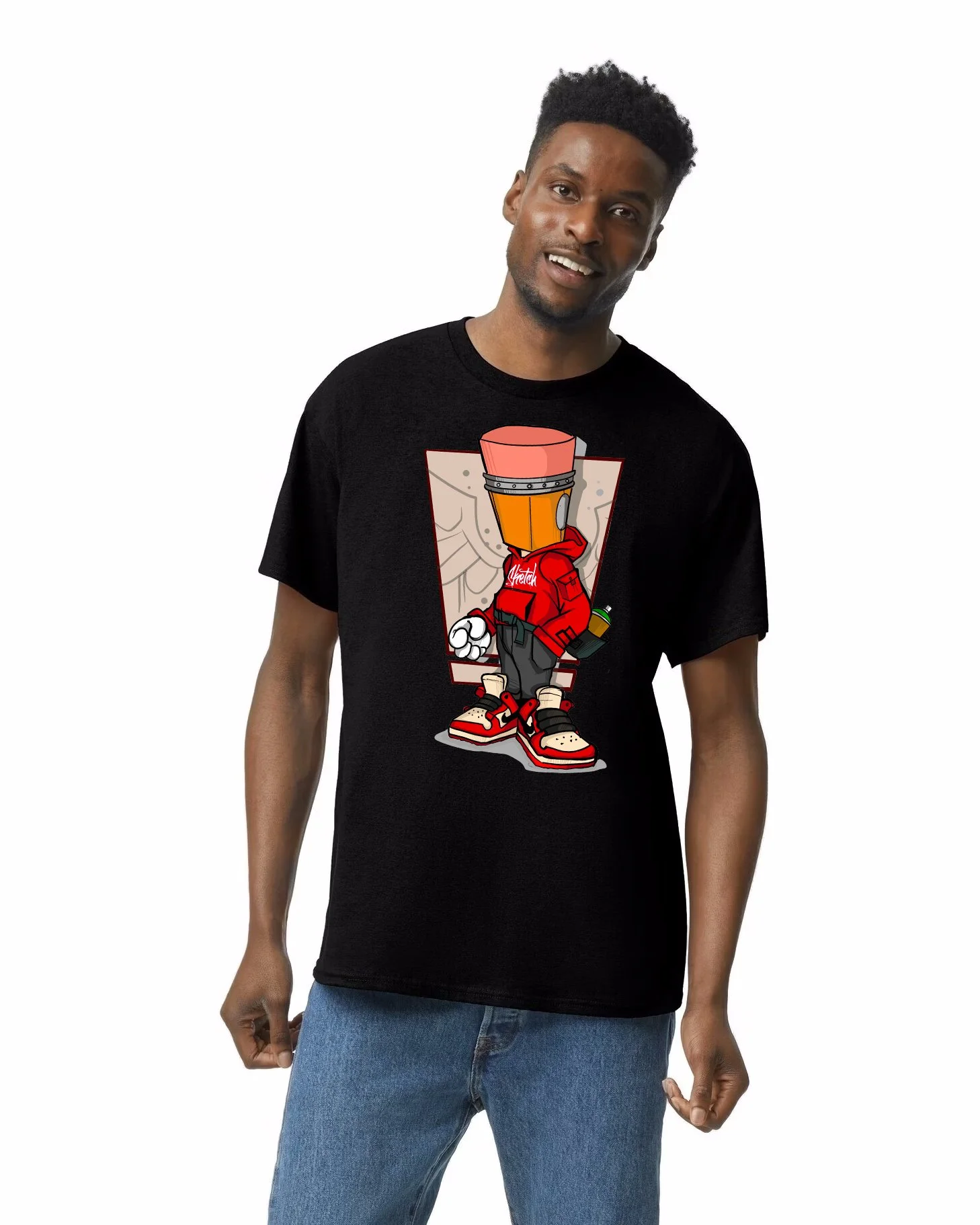 Mr Sketch "The Introduction" T shirt Black