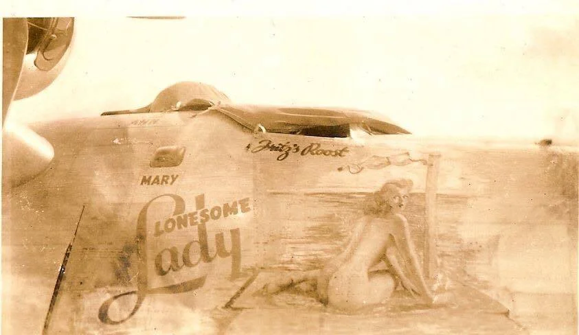 Lonesome Lady nose art from Facebook Emil Tureks grandaughter.jpg