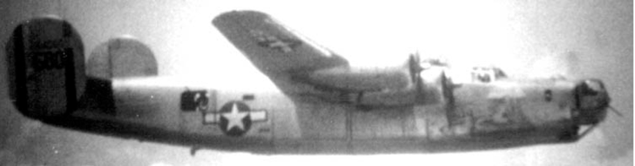 Lonesome Lady in flight from B-24 Best Web James Leddy.jpg