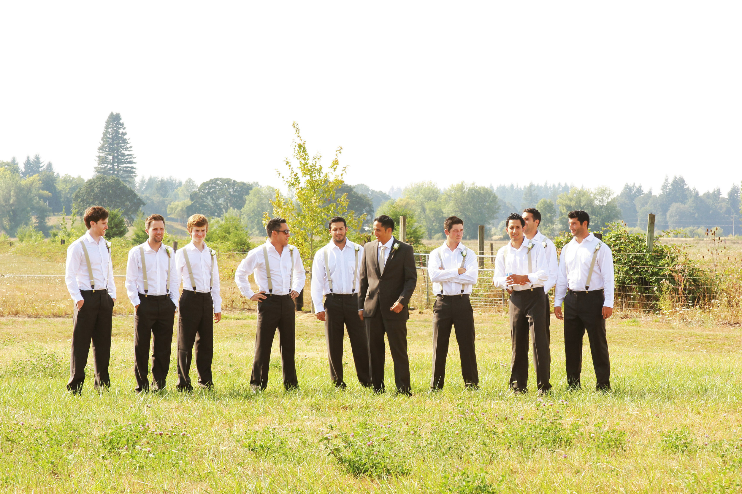 Sometimes the best wedding photographs are the natural ones taken between the staged shots.