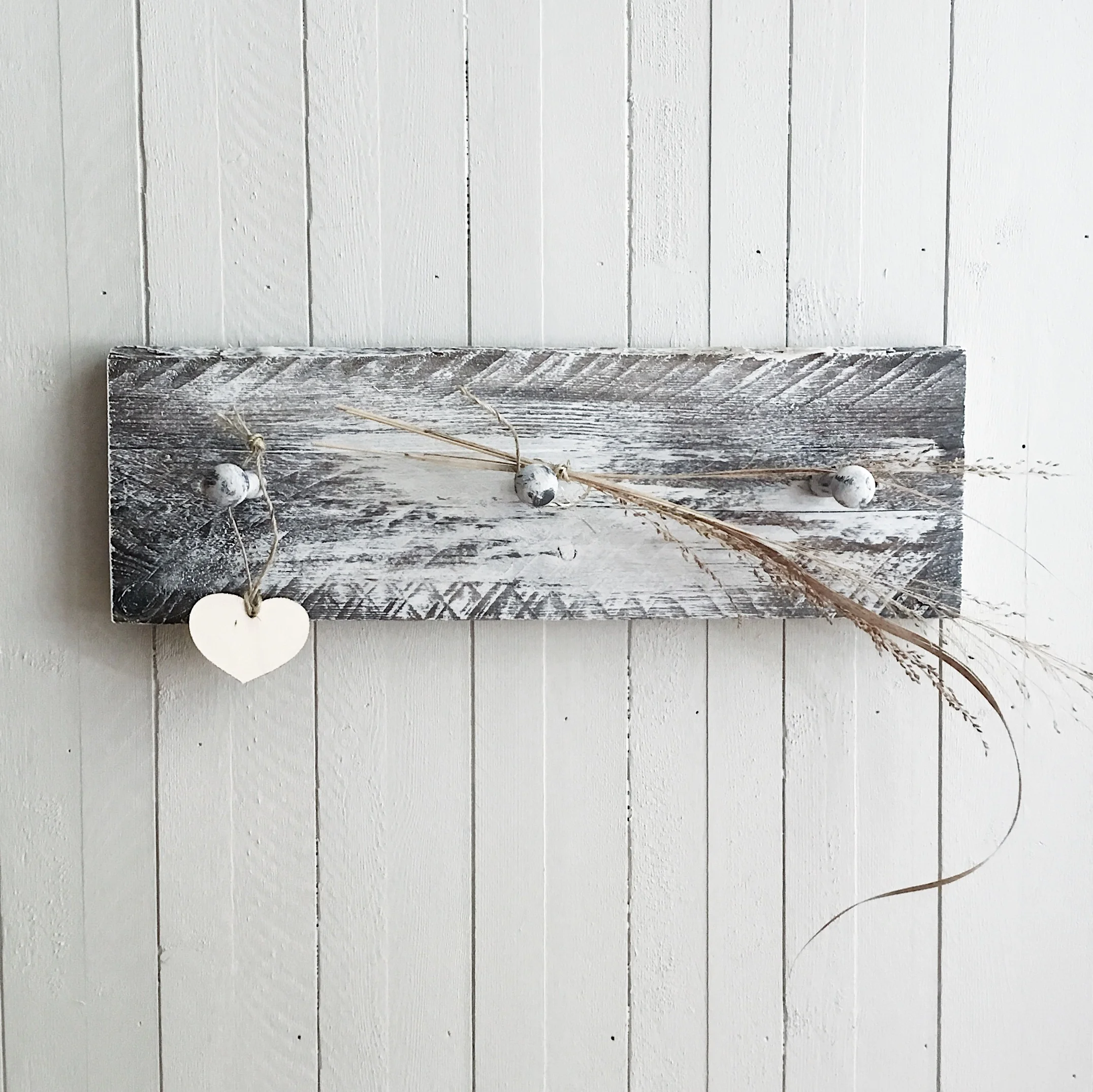 Patère murale "beach style" à 3 crochets (P27)