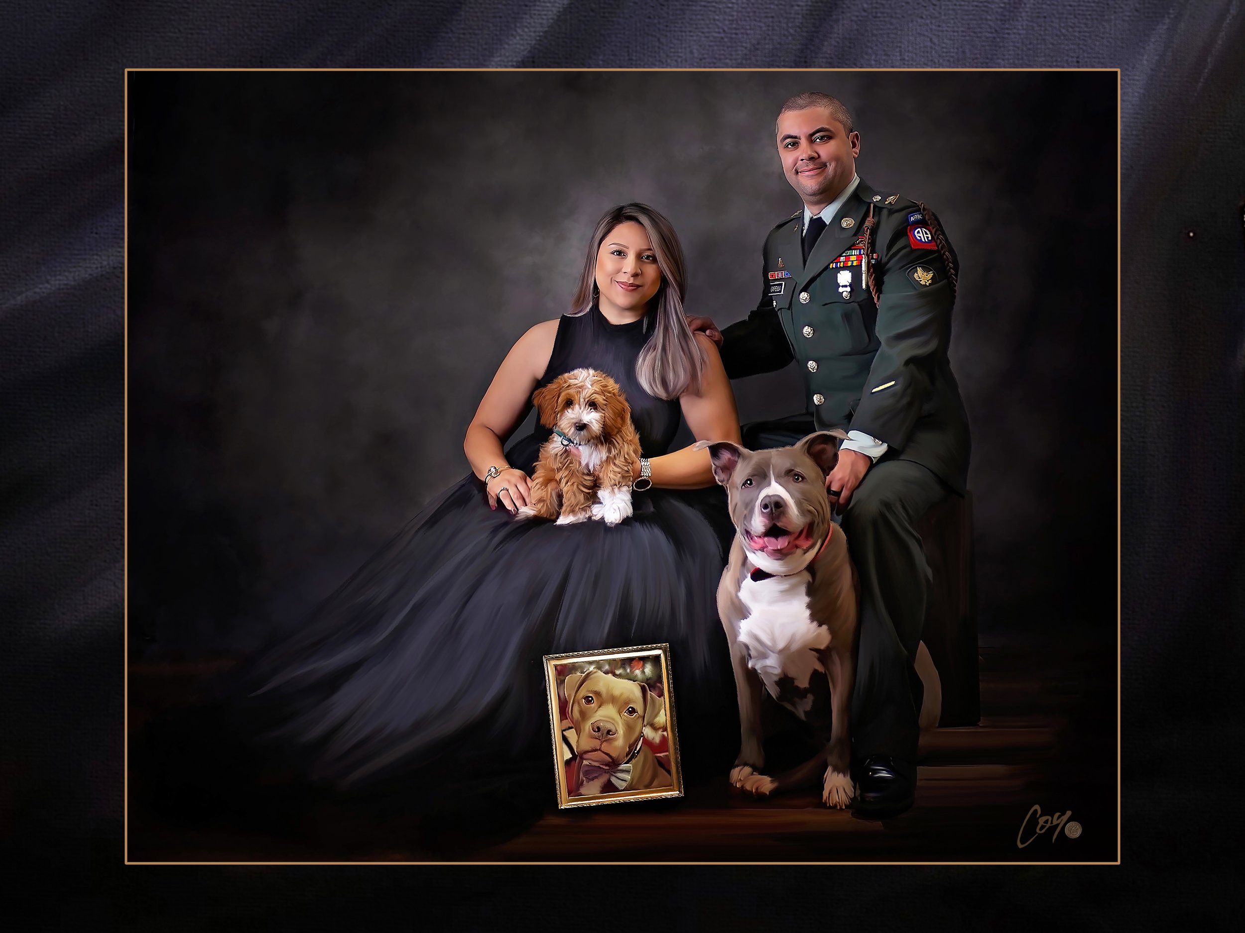 dog-pet-portraits-military-couples-raleigh-durham- family- painting-artist-portrait-oil-sutton station-cary-southpoint-greensboro-winston salem.jpg