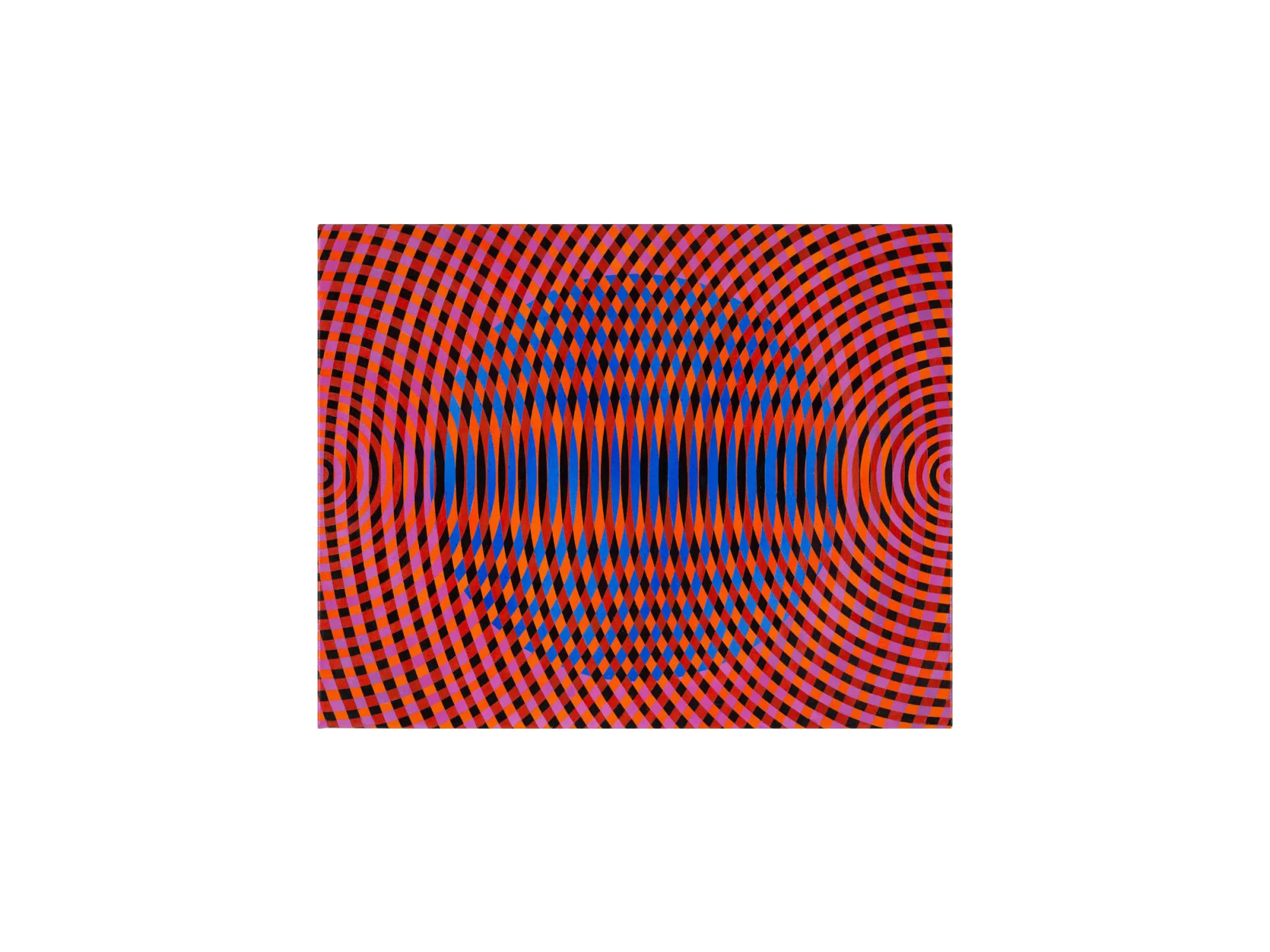 John Aslanidis Sonic fragment no.52 , 2017 oil and acrylic on canvas 62 x 76cm