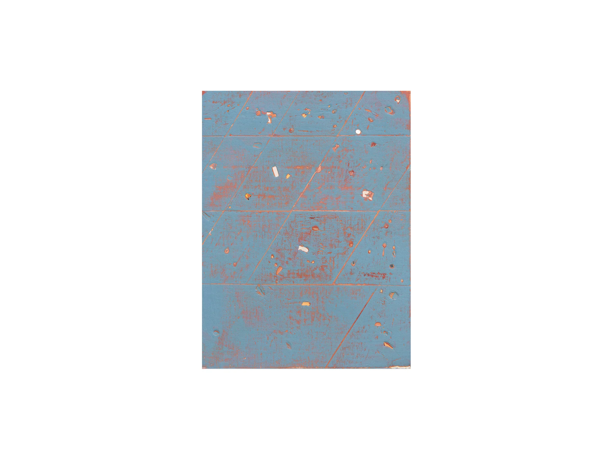 Tom Vincent Universe test I , 2016 acrylic and selenite on board 30 x 23cm ARTIST BIO
