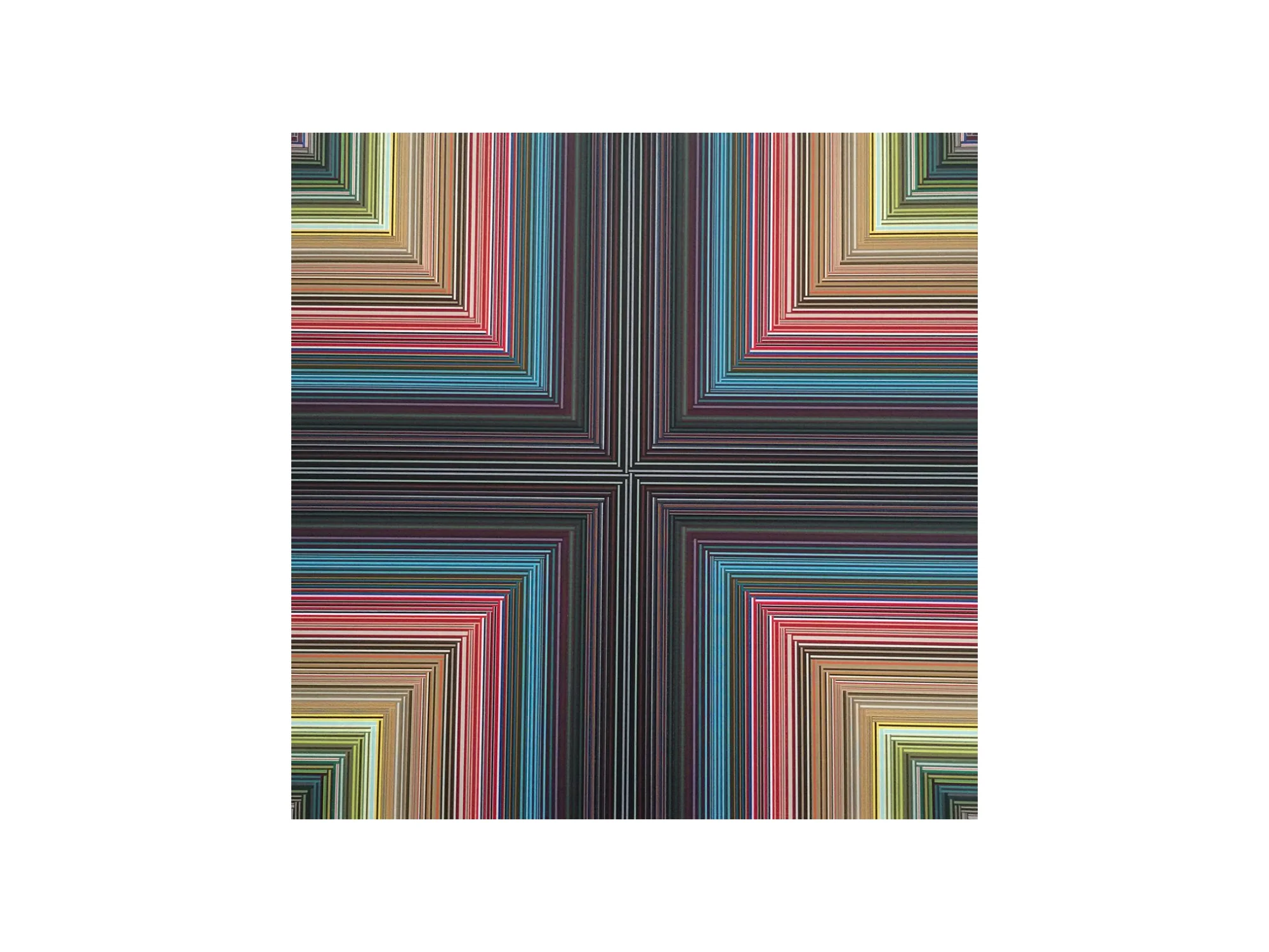 Dandan Dai Braid 38 , 2016 ribbon 120 x 120cm ARTIST BIO