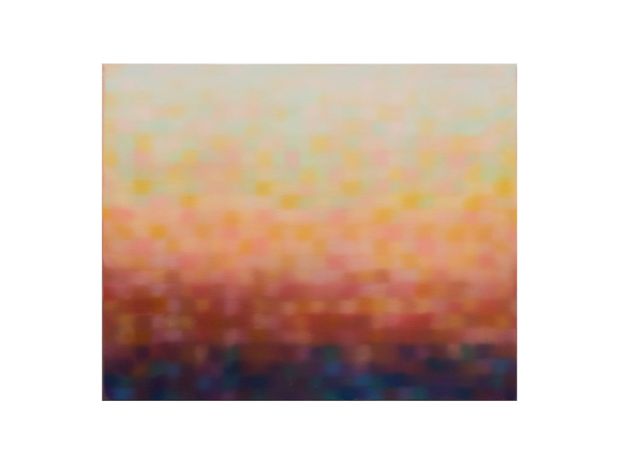Matthew Johnson Diminishment II oil on linen 56 x 45cm