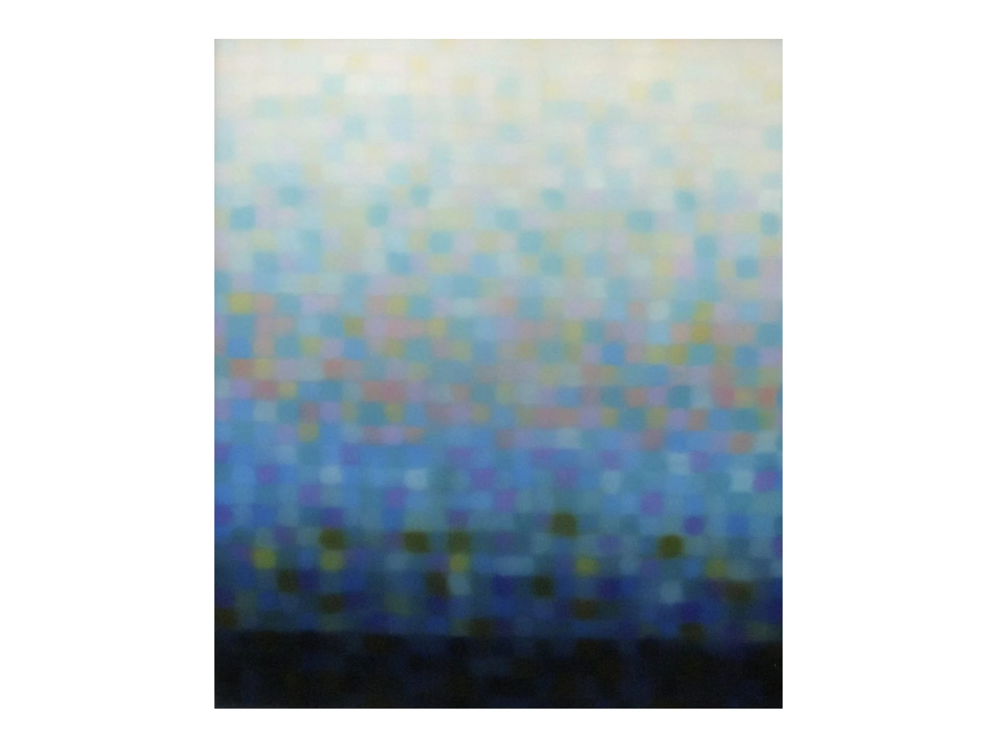 Matthew Johnson Stratum Aqua II , 2014 oil on linen 13 x 11cm ARTIST BIO