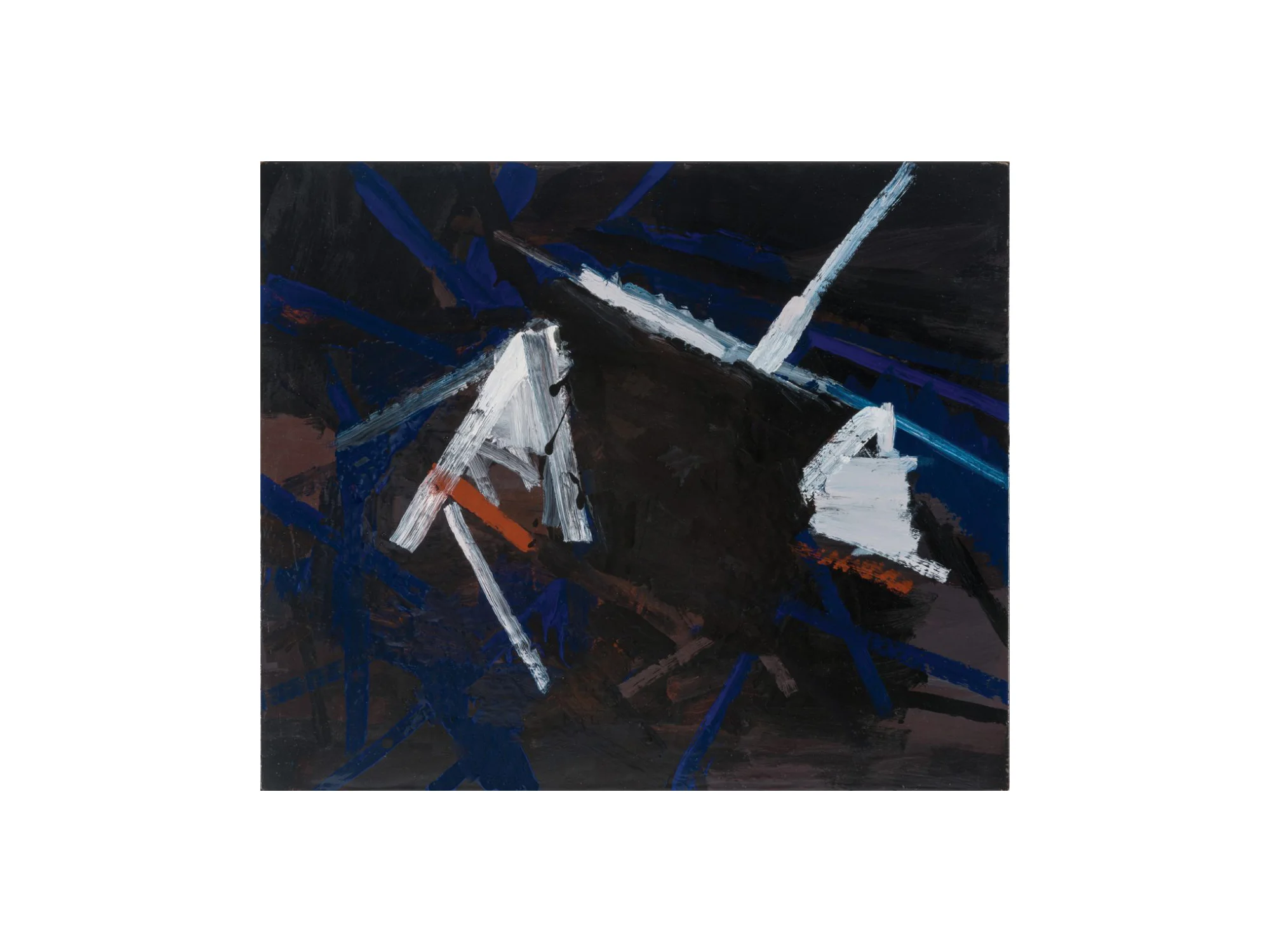 James Clayden Tunnel , 2016 enamel on board 38 x 45cm ARTIST BIO