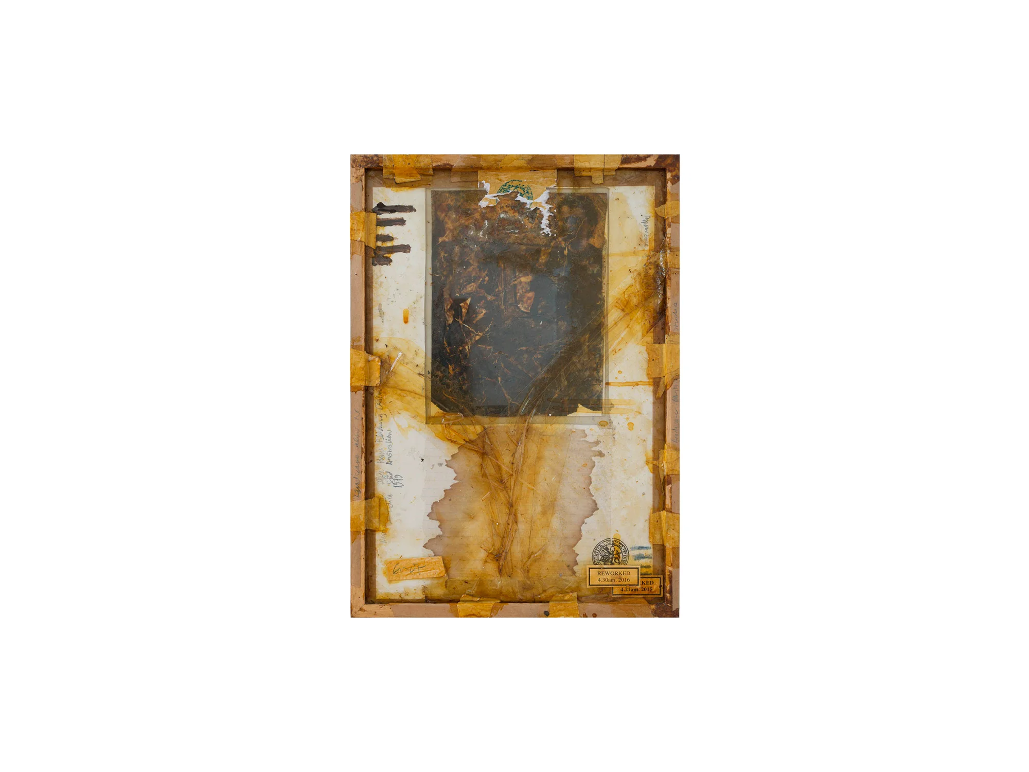 Bernard Sachs Weather Witches (After Hans Baldung Grien) , 2016 mixed media on card 46 x 33cm ARTIST BIO