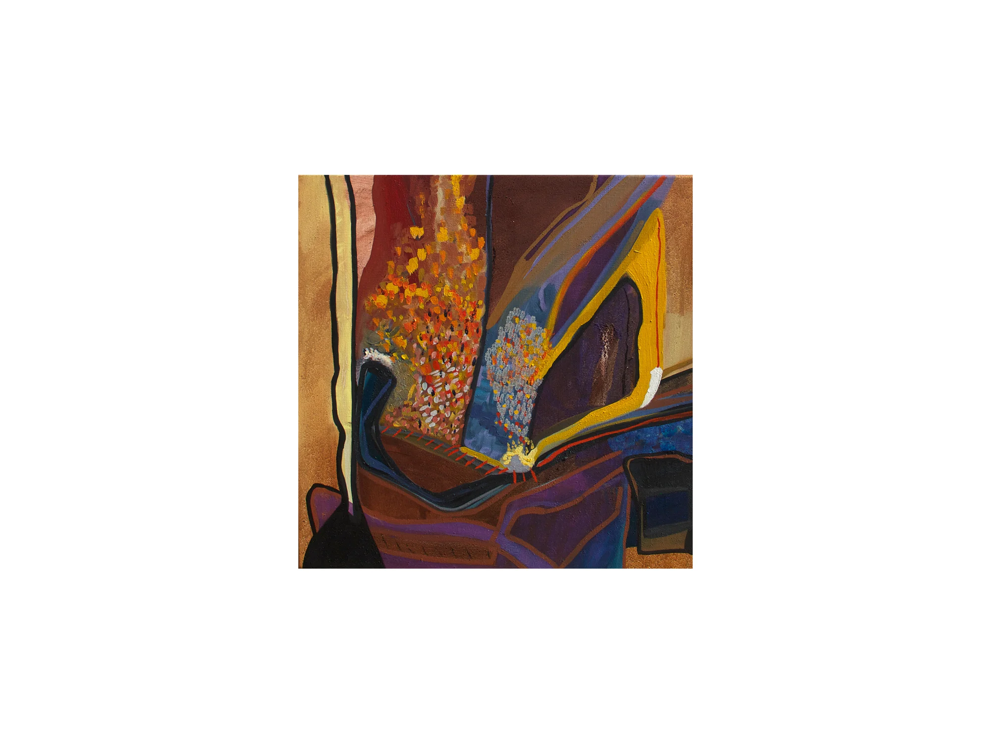 Mary Barton Breath of Fresh Air , 2016 oil on linen 51 × 51 cm ARTIST BIO