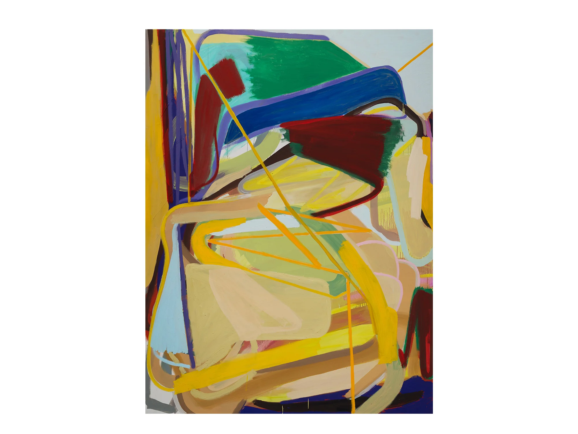 Julia Powles Dear Richard , 2017 oil on canvas 188 x 139cm ARTIST BIO