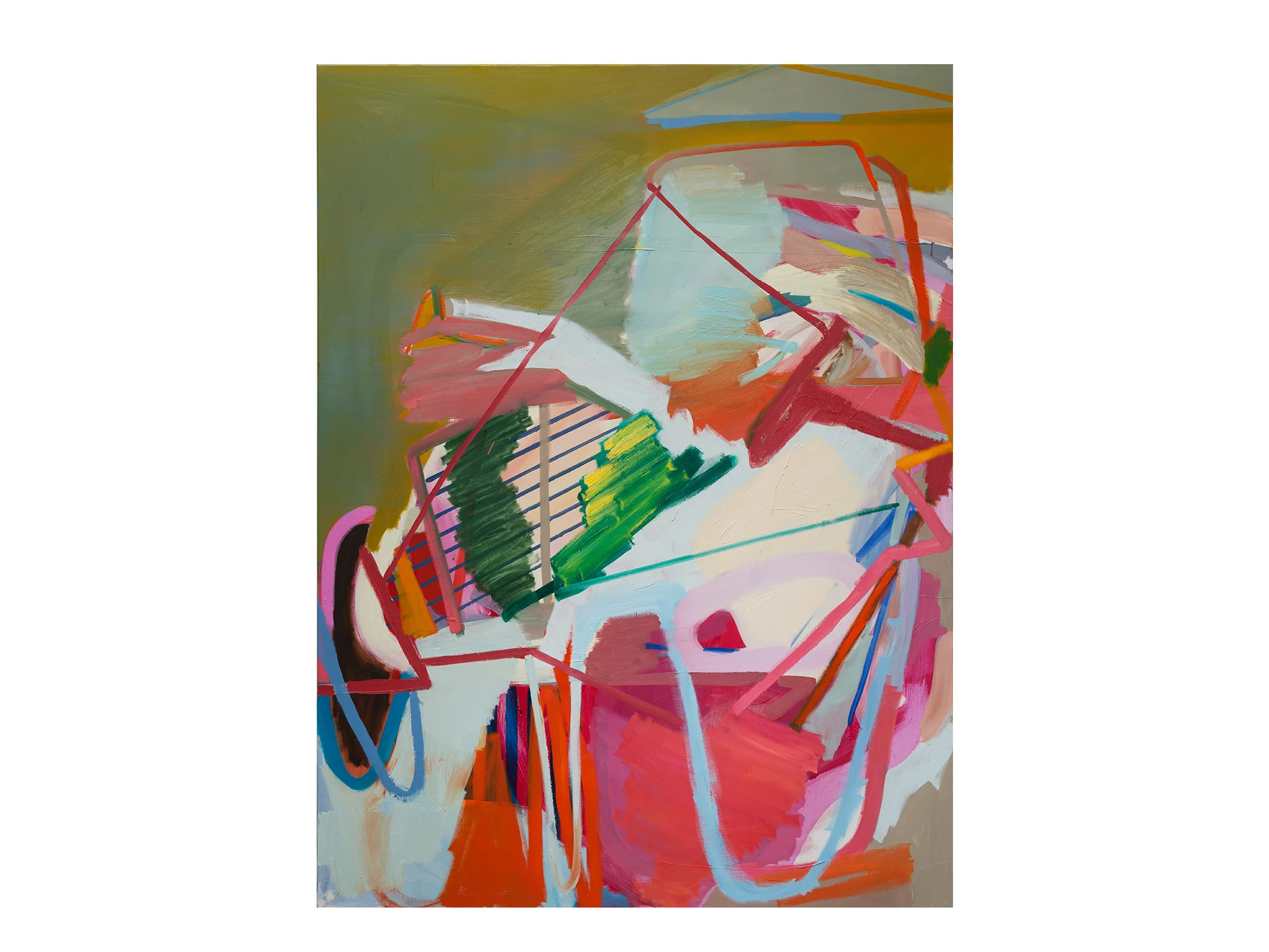 Julia Powles Radioactive Me , 2017 oil on canvas 188 x 139cm ARTIST BIO