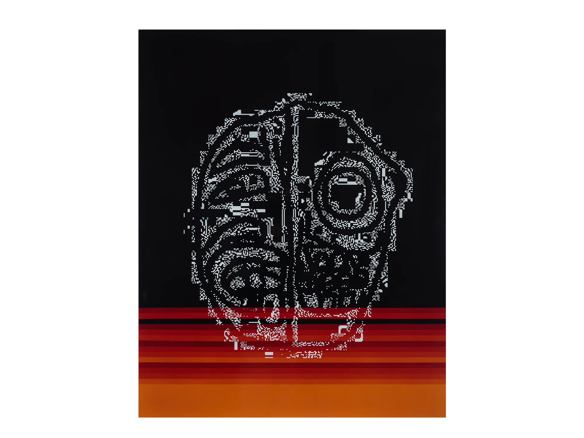 Merric Brettle Hypnogogic Landscape , 2017 automotive paint on mdf 92 x 73 cm ARTIST BIO