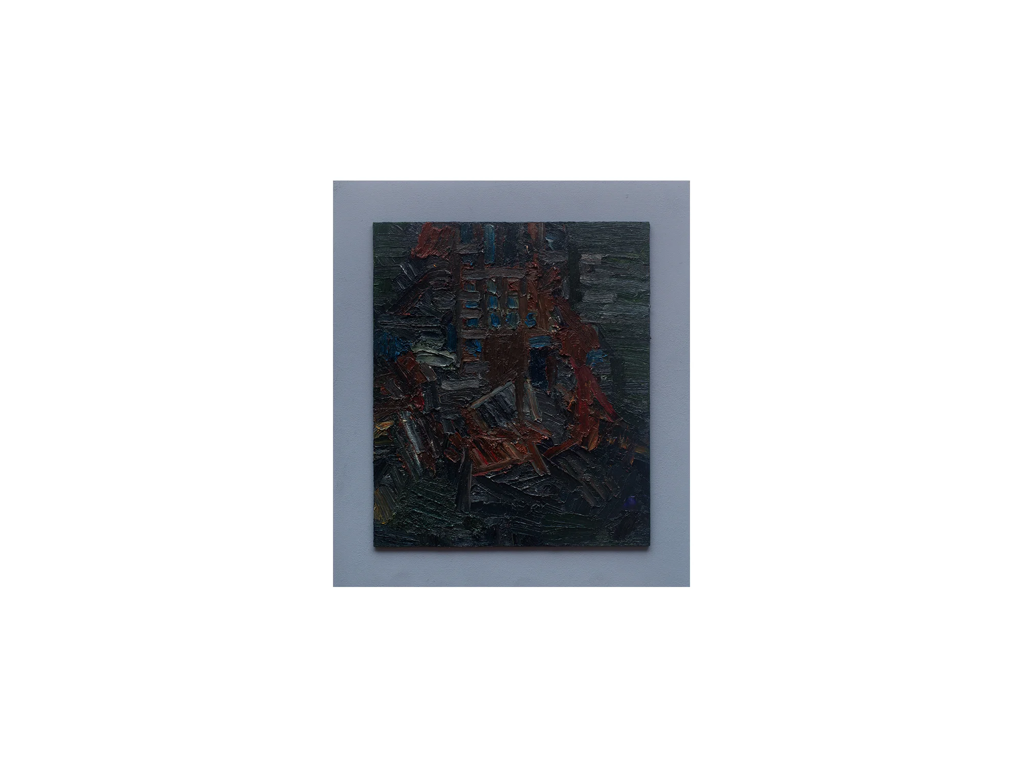 James Clayden Study After Sickert , 2017 oil on board 35.5 x 30.5cm ARTIST BIO