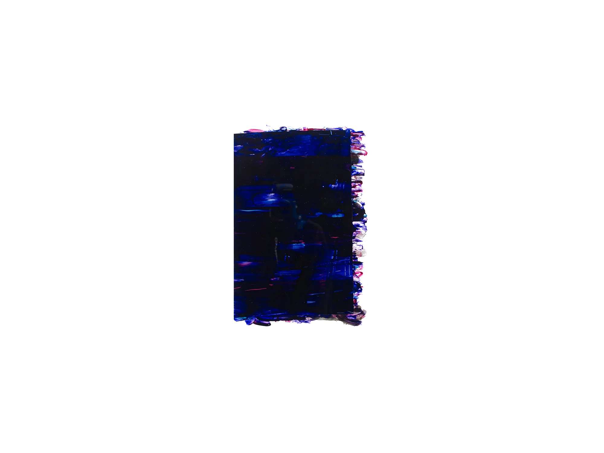 Michael Jäger Bells #33 , 2014 acrylglas, oil, acrylic and lacquer on Dibond 39 x 26 cm